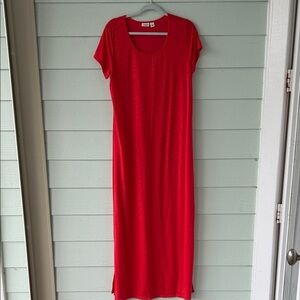 Cato Bright Red Swim Coverup